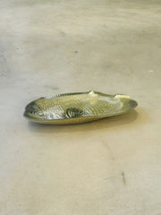 Grand plat poisson doré