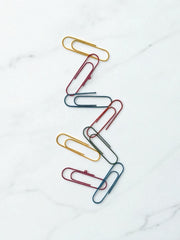 Patère-porte manteau mural en forme de trombones en metal, années 80