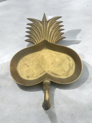 Grand vide-poche cygne en laiton