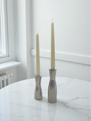 Bougeoirs Erika Pekkari acier lourd