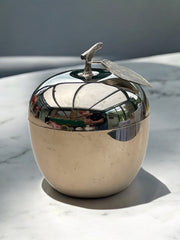 Seau à glaçons pomme chromé