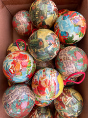 Boules de Noël vintage