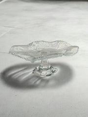 Plat tarte ou centre de table style art déco déstructuré fleur