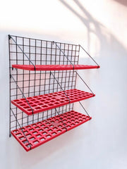 Étagère murale Meca, Meurop années 60