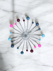 Corbeille à fruits ou centre de table atomique spoutnik