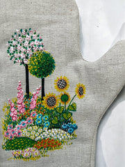 Gand et maniques cuisine rétro