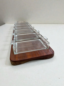 Grand plateau apéro en teck