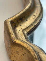 Joli petit miroir doré