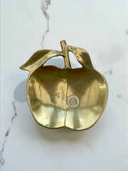 Grand vide poche pomme en laiton