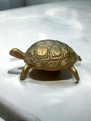 Vide poche tortue en laiton