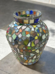 Vase mosaïque