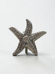 6 ronds de serviette metal thème de la mer