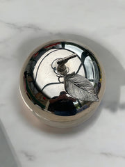 Seau à glaçons pomme chromé