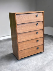 Meuble à chaussures vintage 5 tiroirs