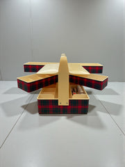 Grande travailleuse boite à couture vintage années 60/70 plastique