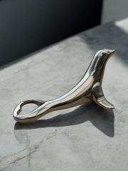 Decapsuleur otarie métal argenté