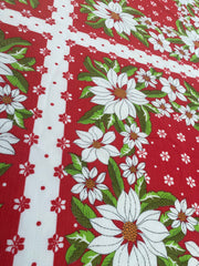 Nappe vintage à fleurs