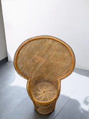 Fauteuil Emmanuelle en rotin