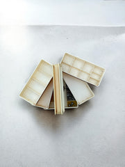 Travailleuse boite à couture vintage années 60/70 plastique