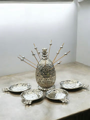 Porte piques, piques et coupelles ananas Eleanor Claire