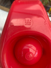 5 coquetiers rouge en plastique DBP Antwerp