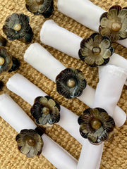 Ronds de serviettes style art déco