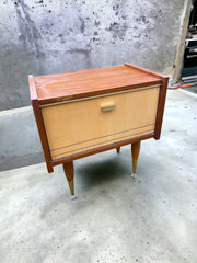 Paire table de nuit vintage