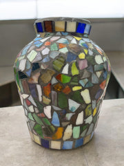 Vase mosaïque
