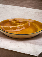 Grand plat apéritif en céramique