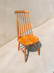 Chaise scandinave à barreaux
