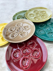 Assiettes à escargots Niderviller