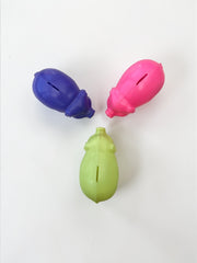 Tirelire cochon en plastique coloré