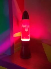 Lampe lave rouge années 90/2000