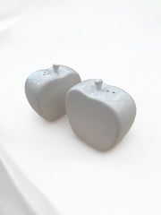 Sel poivre céramique blanche années 70