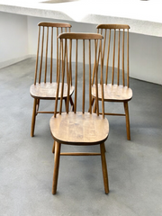 Chaise en bois scandinave