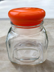 Pot de conservation couvercle orange