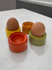 4 coquetiers Tupperware vintage