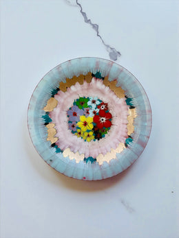 Coupelle émail sur cuivre vintage