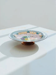 Coupelle émail sur cuivre vintage