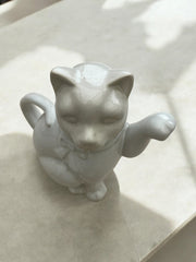 Théière chat faïence