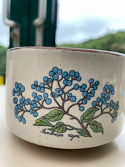 2 tasses/bols fleuries