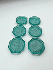 Dessous de verre couleur vert lac Luminarc