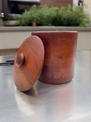 Seau à glaçons en teck