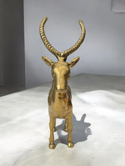 Antilope en laiton