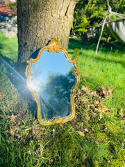 Miroir doré