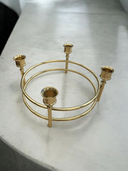 Bougeoir laiton cercle