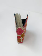 Pochette vintage à fleurs seventies