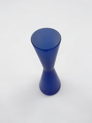 Vase bleu diabolo italien années 60-70