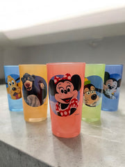 6 verres Disney années 90