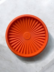 Grand Tupperware orange soleil vintage